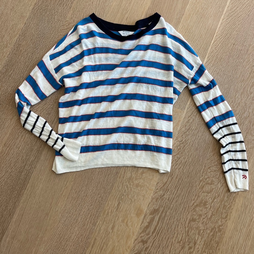 XS lightweight Solendid sweater by Gray Malin